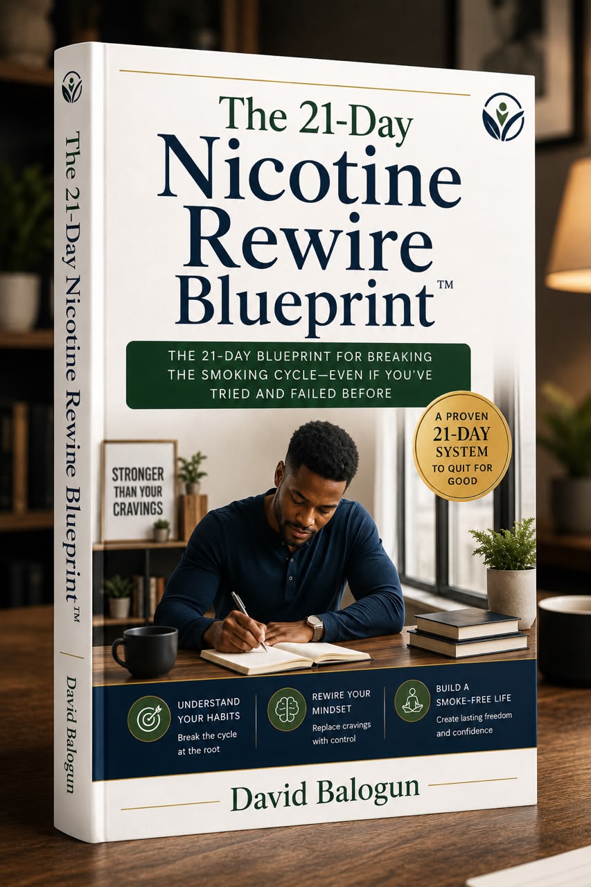 The 21-Day Nicotine Rewire Blueprint™ — PDF Mockup