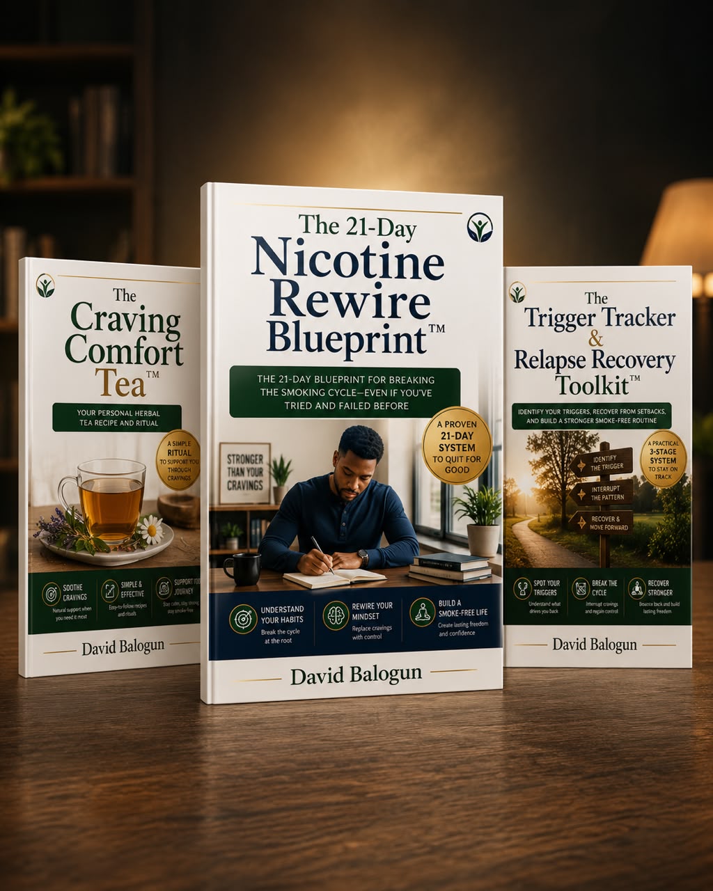 Complete Bundle — The 21-Day Nicotine Rewire Blueprint + Bonuses